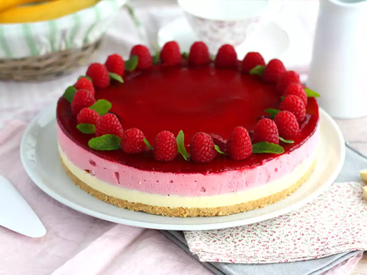 Bavarois framboise chocolat blanc (étapes et vidéo) - photo 3