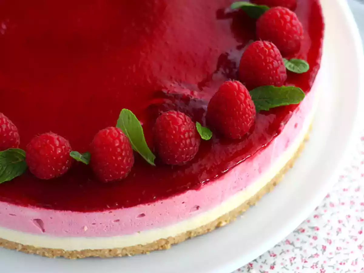 Bavarois framboise chocolat blanc (étapes et vidéo) - photo 4