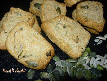 Biscuits Au Parmesan Ses Graines De Courges Tournesols Parfum S Au