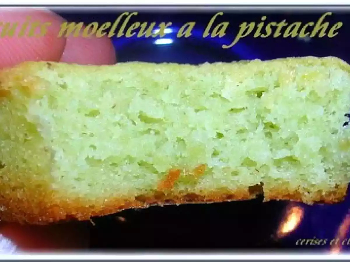 BISCUITS MOELLEUX A LA PATE DE PISTACHE - photo 3