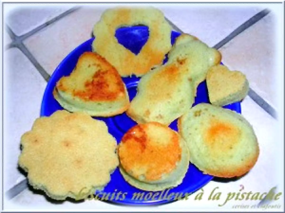 BISCUITS MOELLEUX A LA PATE DE PISTACHE - photo 4