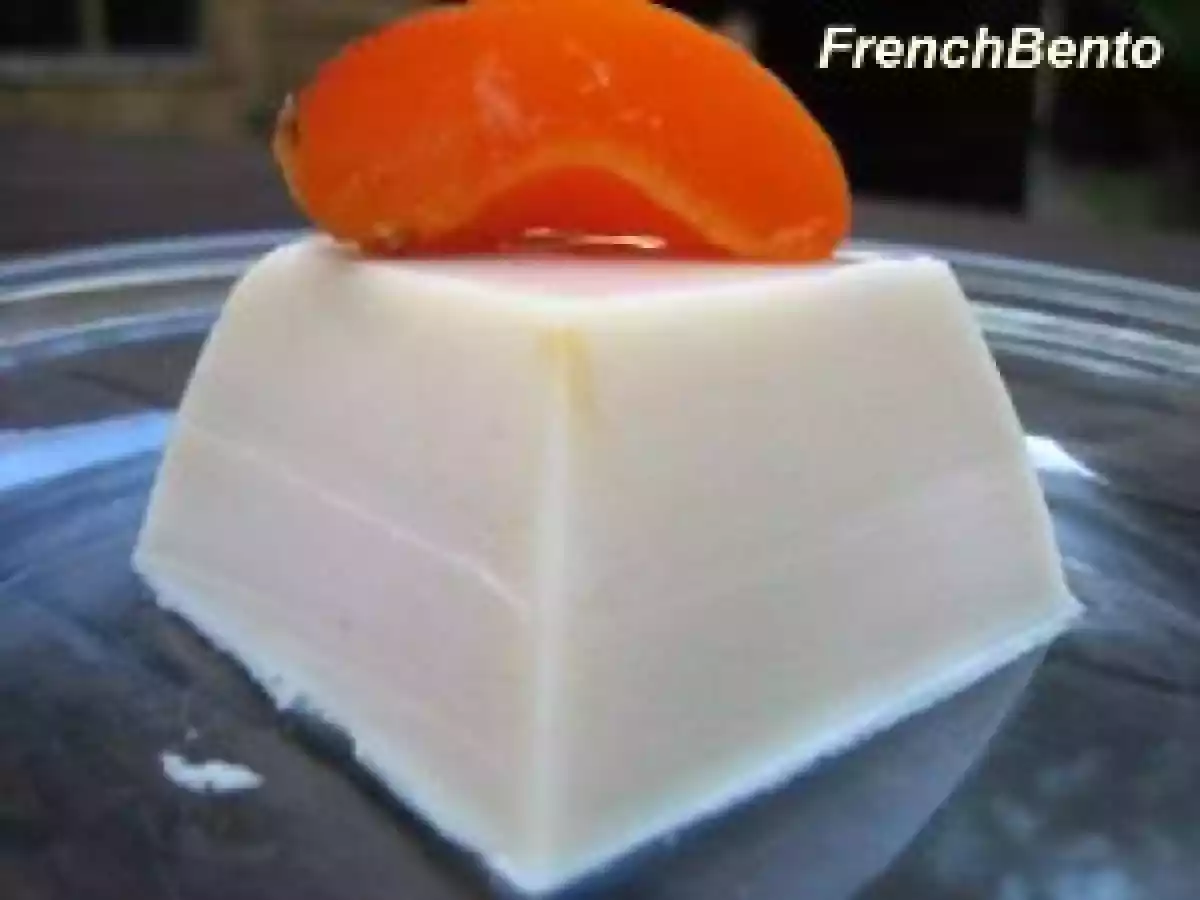 Blanc-manger à la fleur d'oranger et à l'agar - photo 3