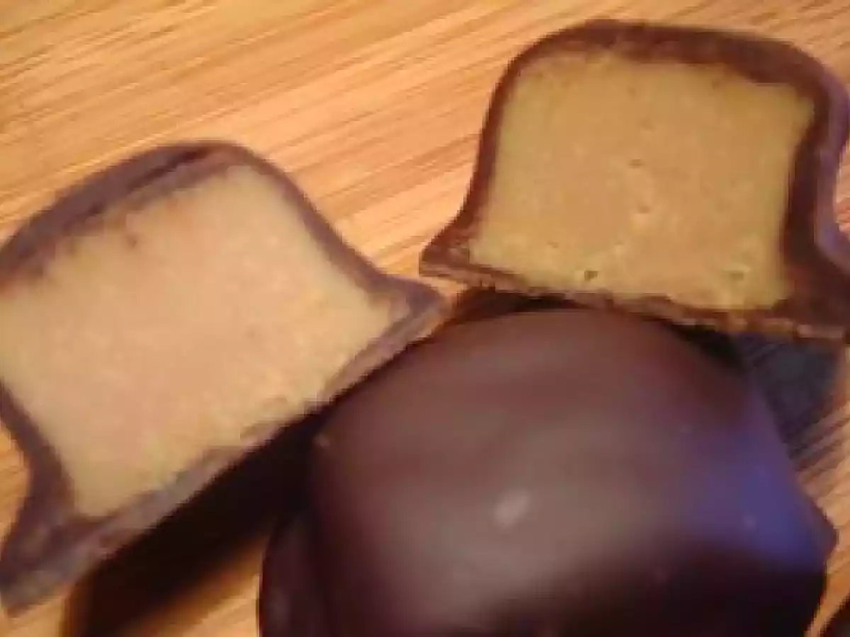 Bouchées chocolat noir fourrées café - photo 2