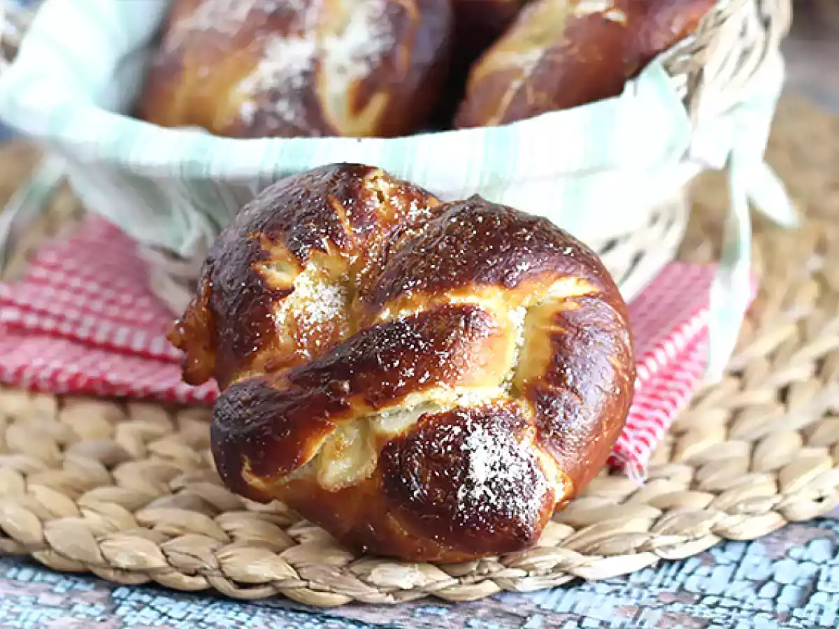 Bretzels mozzarella et romarin