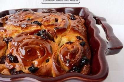 Brioche Roul E Aux Raisins Recette Ptitchef