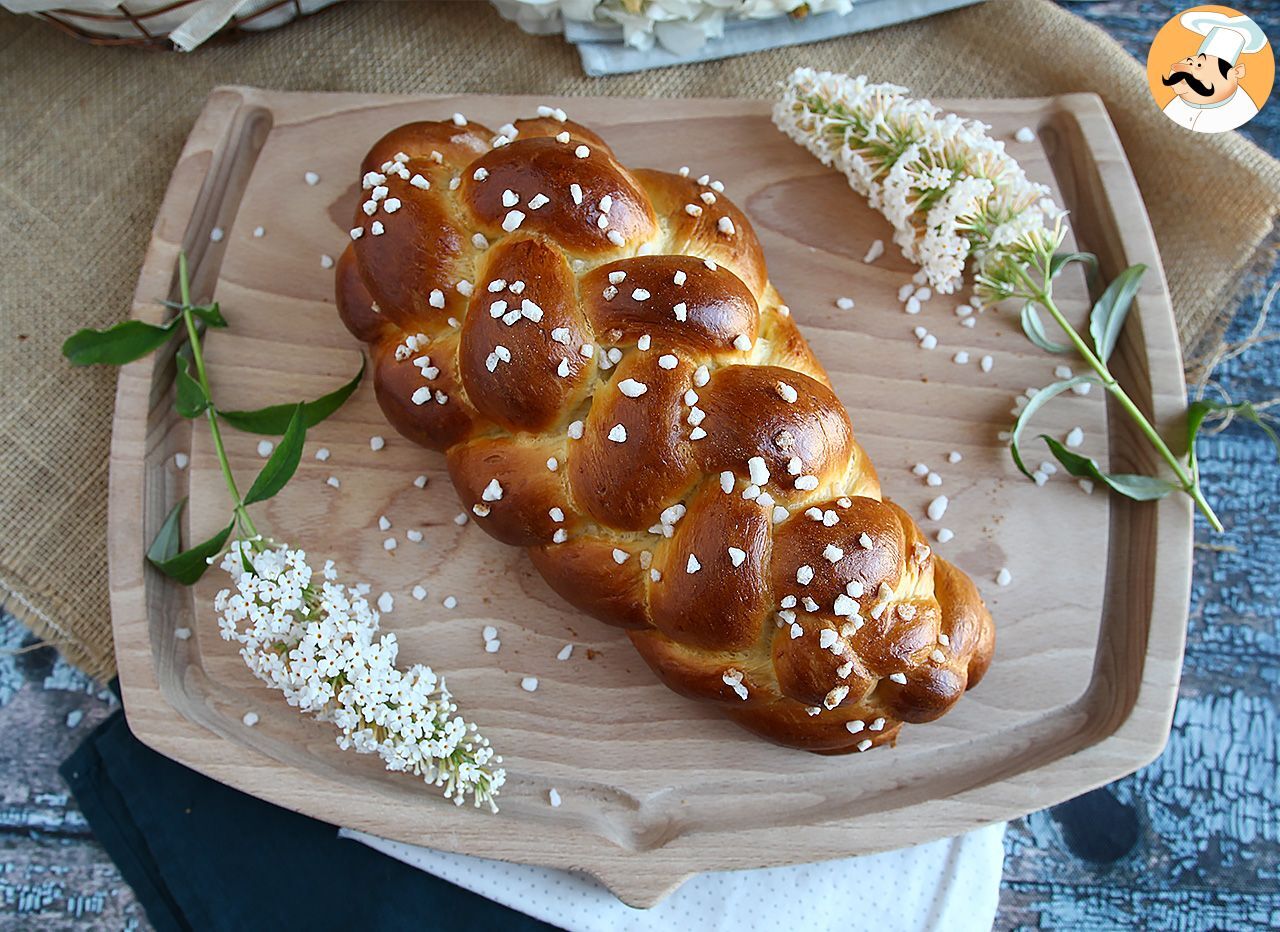 Brioches tressées à 8 brins Recette Ptitchef