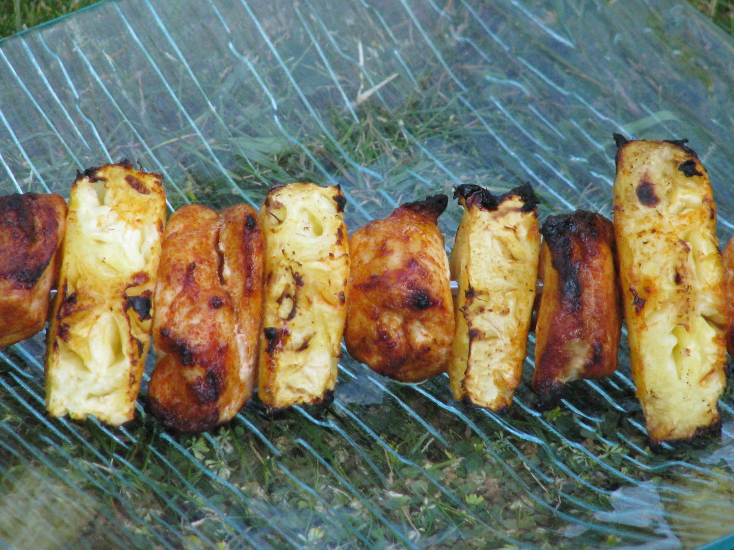 Brochettes de poulet marinées à l ananas Recette Ptitchef