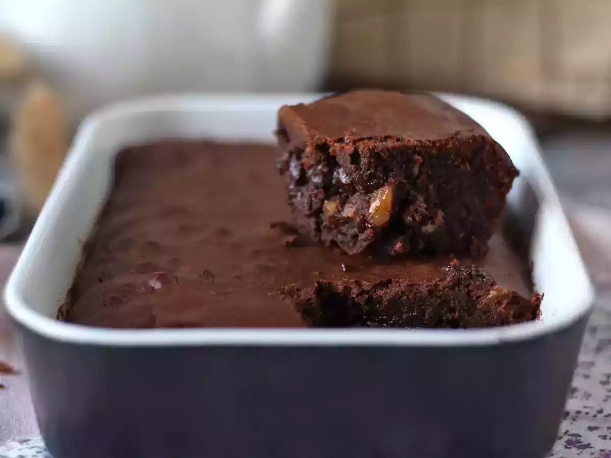 Brownie au chocolat et noix au Air fryer - photo 5