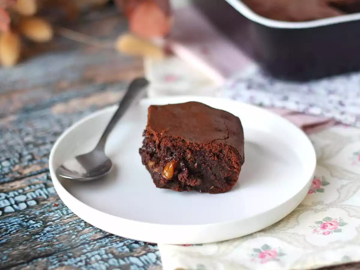 Brownie au chocolat et noix au Air fryer - photo 7