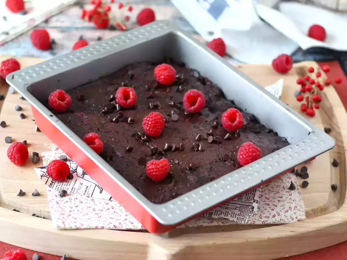 Brownie framboise chocolat, la gourmandise à l'état pur ! - photo 4