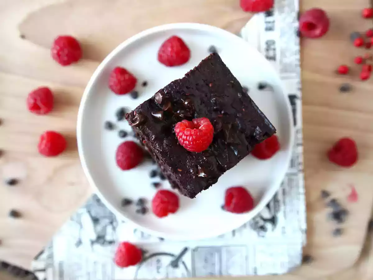 Brownie framboise chocolat, la gourmandise à l'état pur ! - photo 7