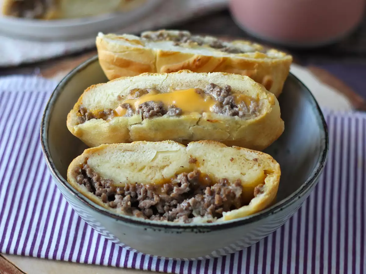 Buns garnis façon burger: idéal pour un dîner rapide et savoureux - photo 6