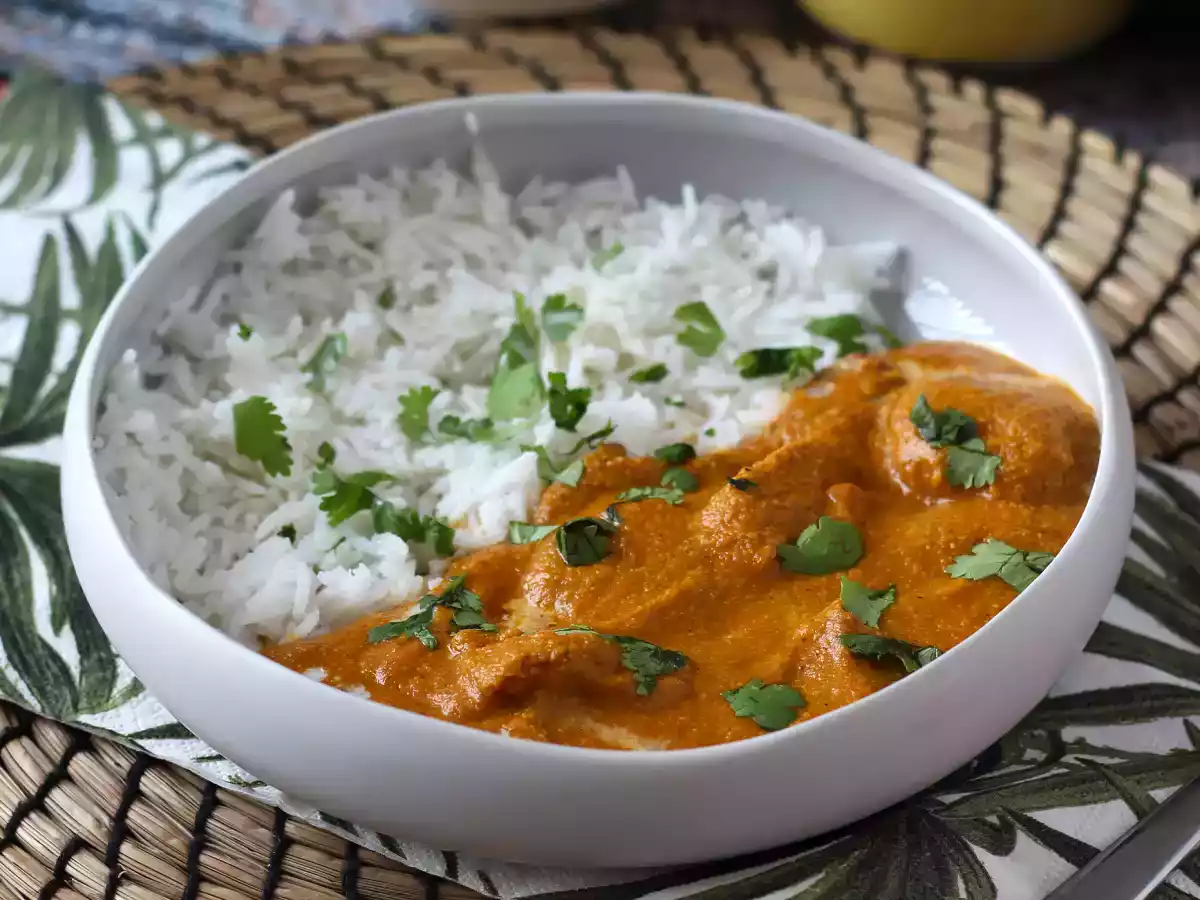 Butter chicken, le plat Indien par excellence avec du poulet!
