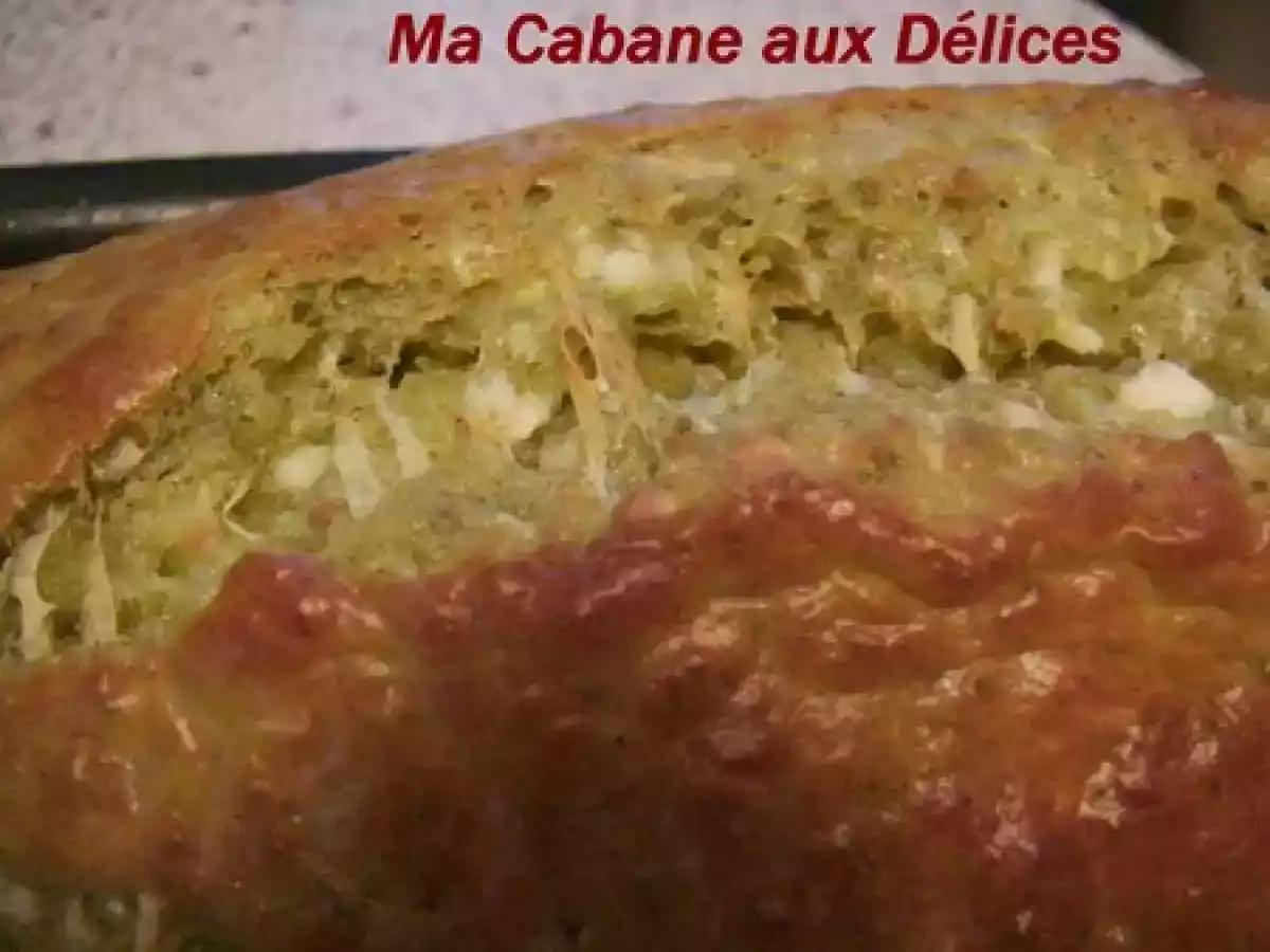 Cake pesto feta