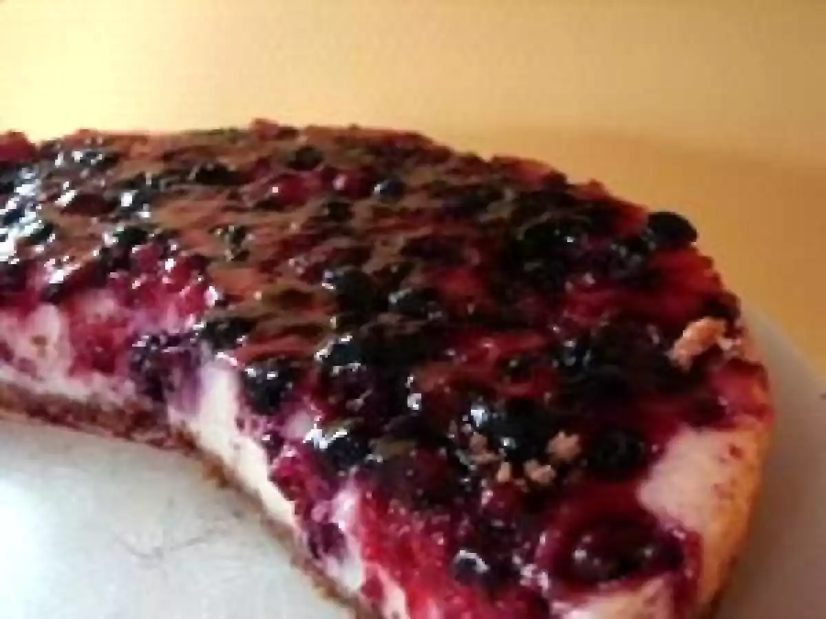Cheesecake aux fruits rouges