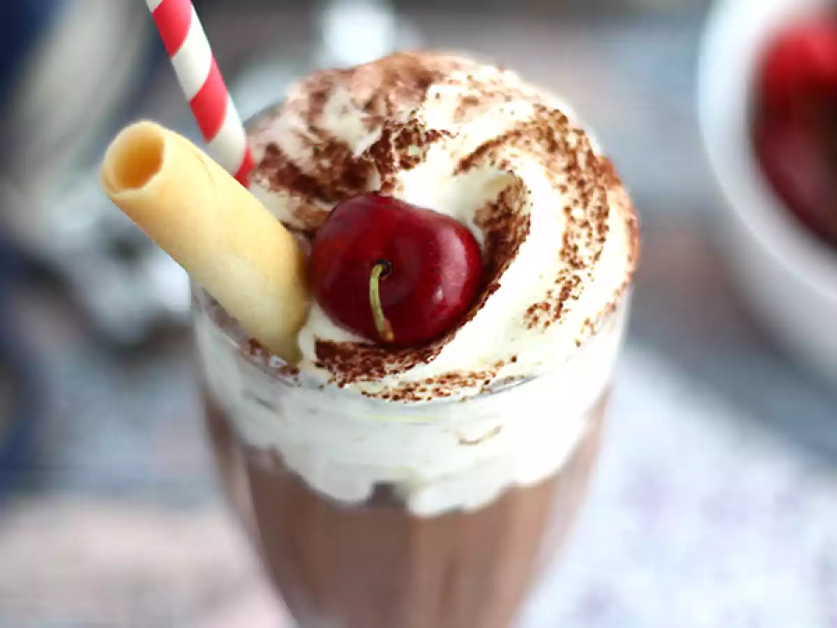 Chocolat liégeois, la crème viennoise au chocolat - photo 2