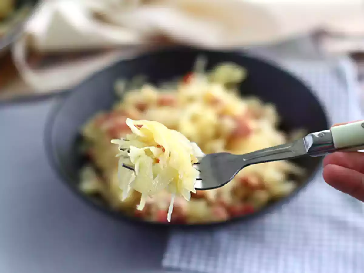 Chou blanc aux lardons - photo 4