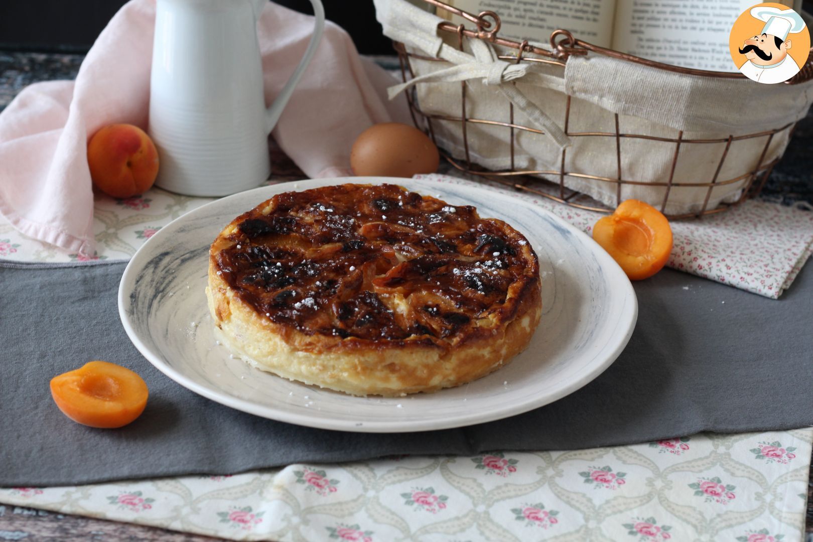 Clafoutis Aux Abricots Au Air Fryer Recette Ptitchef