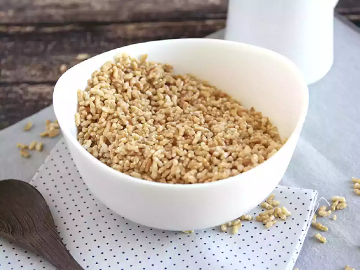 Comment faire du riz soufflé?
