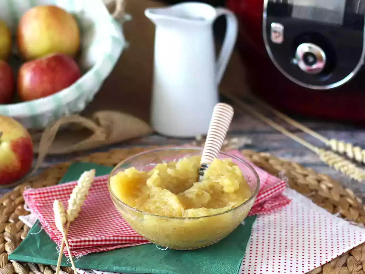 Compote de pommes au Cookeo