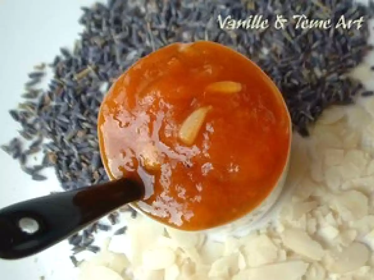 Confiture d'Abricots et leurs Amandes, Infusion de Lavande - photo 2