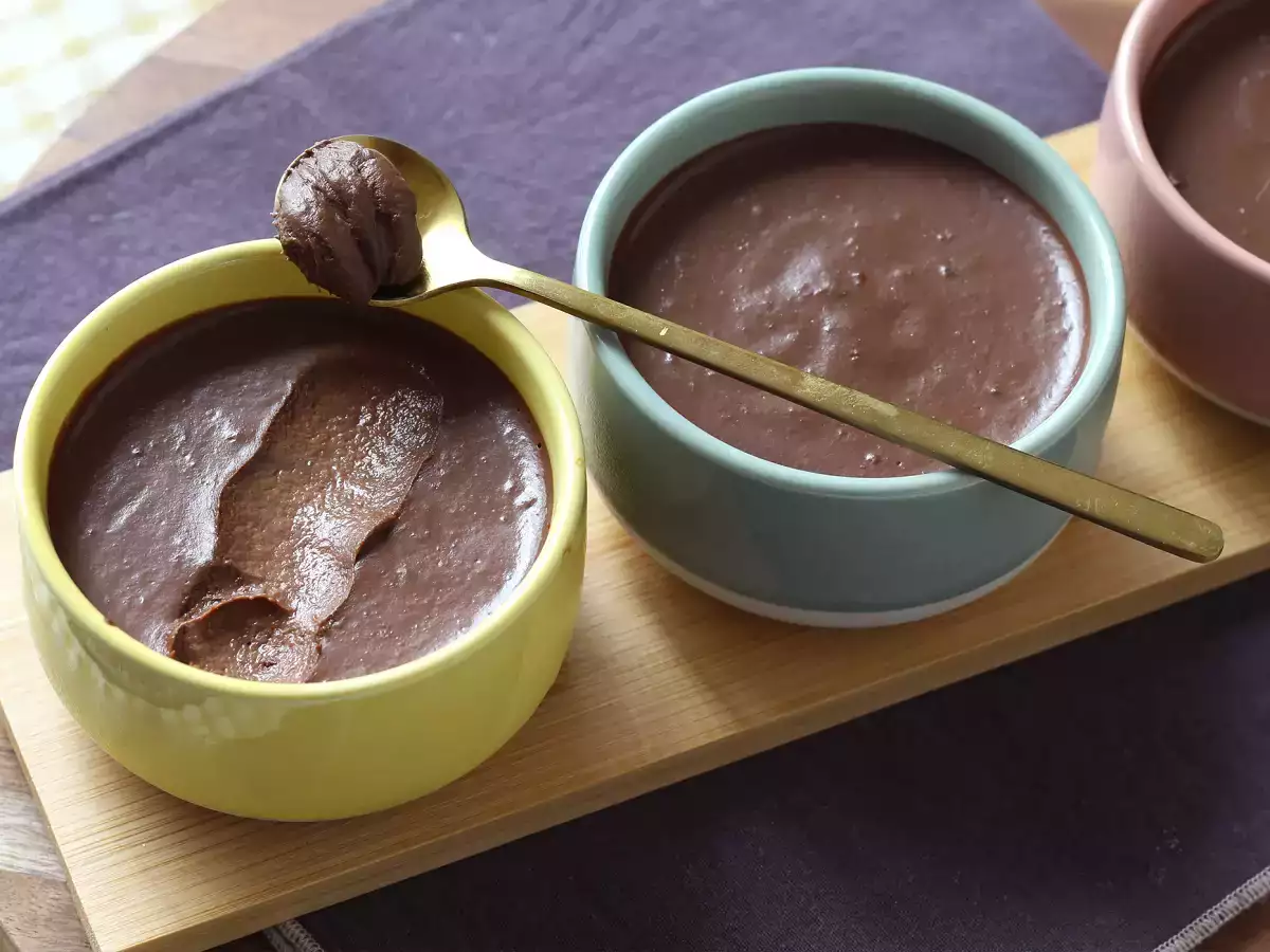 Crème dessert chocolat banane avec seulement 3 ingrédients! - photo 3