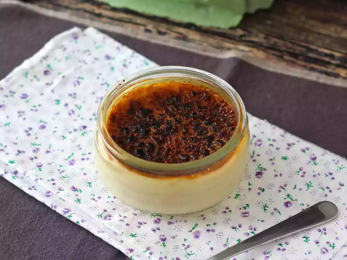 Crèmes brûlées au Air fryer super faciles!