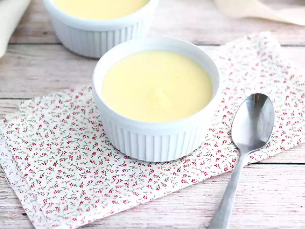 Crèmes dessert à la vanille rapide et facile