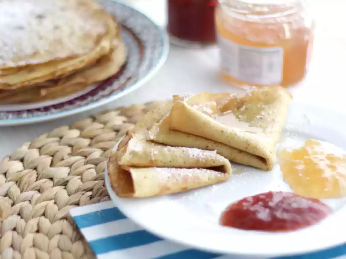 Crêpes légères, sans gluten et sans lait - photo 2