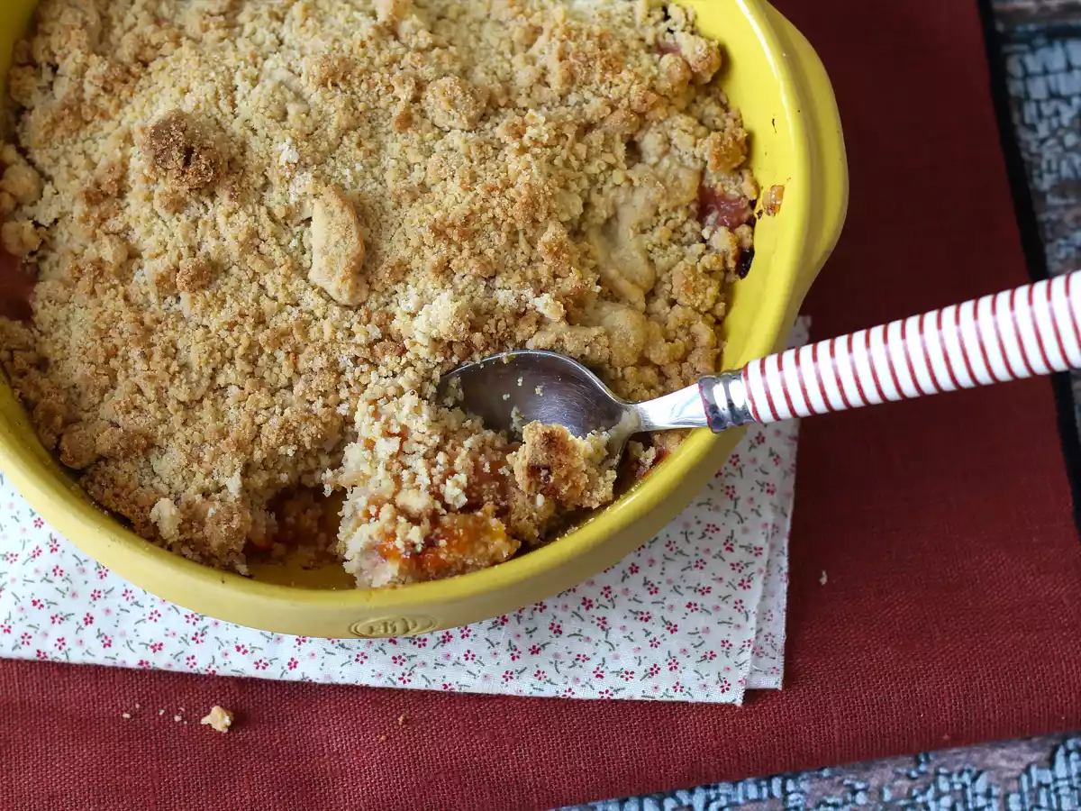 Crumble aux abricots - photo 3