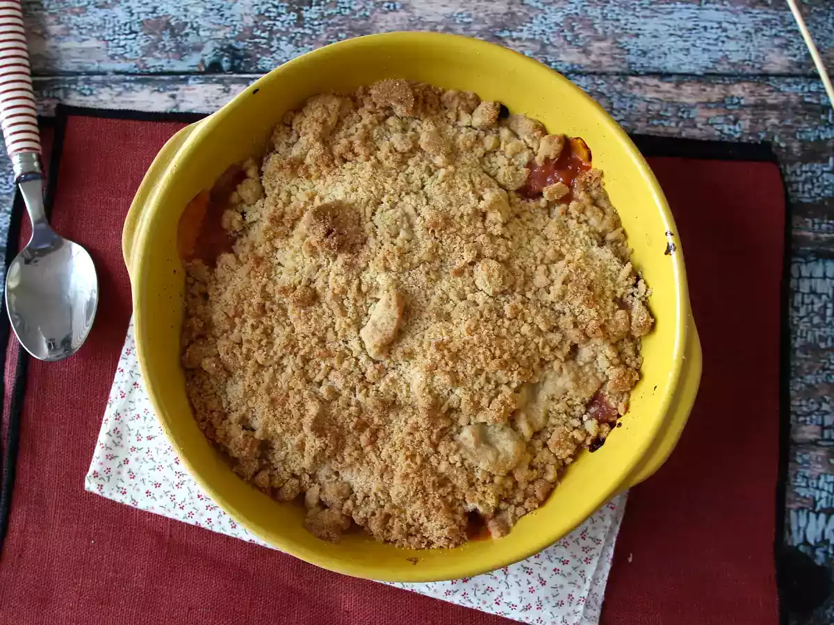 Crumble aux abricots - photo 4