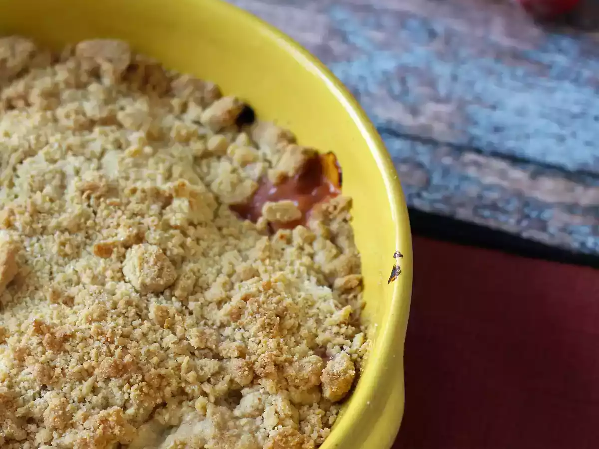 Crumble aux abricots - photo 5