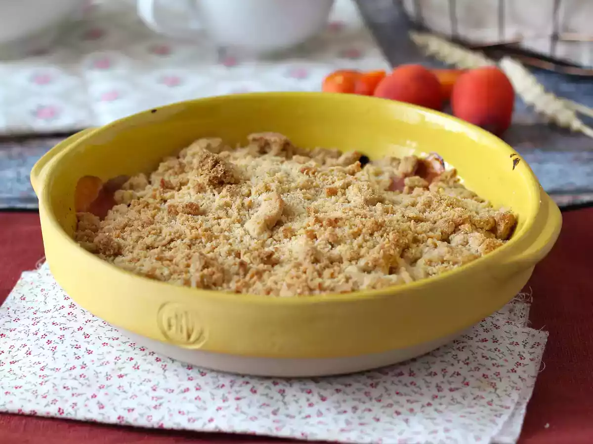 Crumble aux abricots - photo 6
