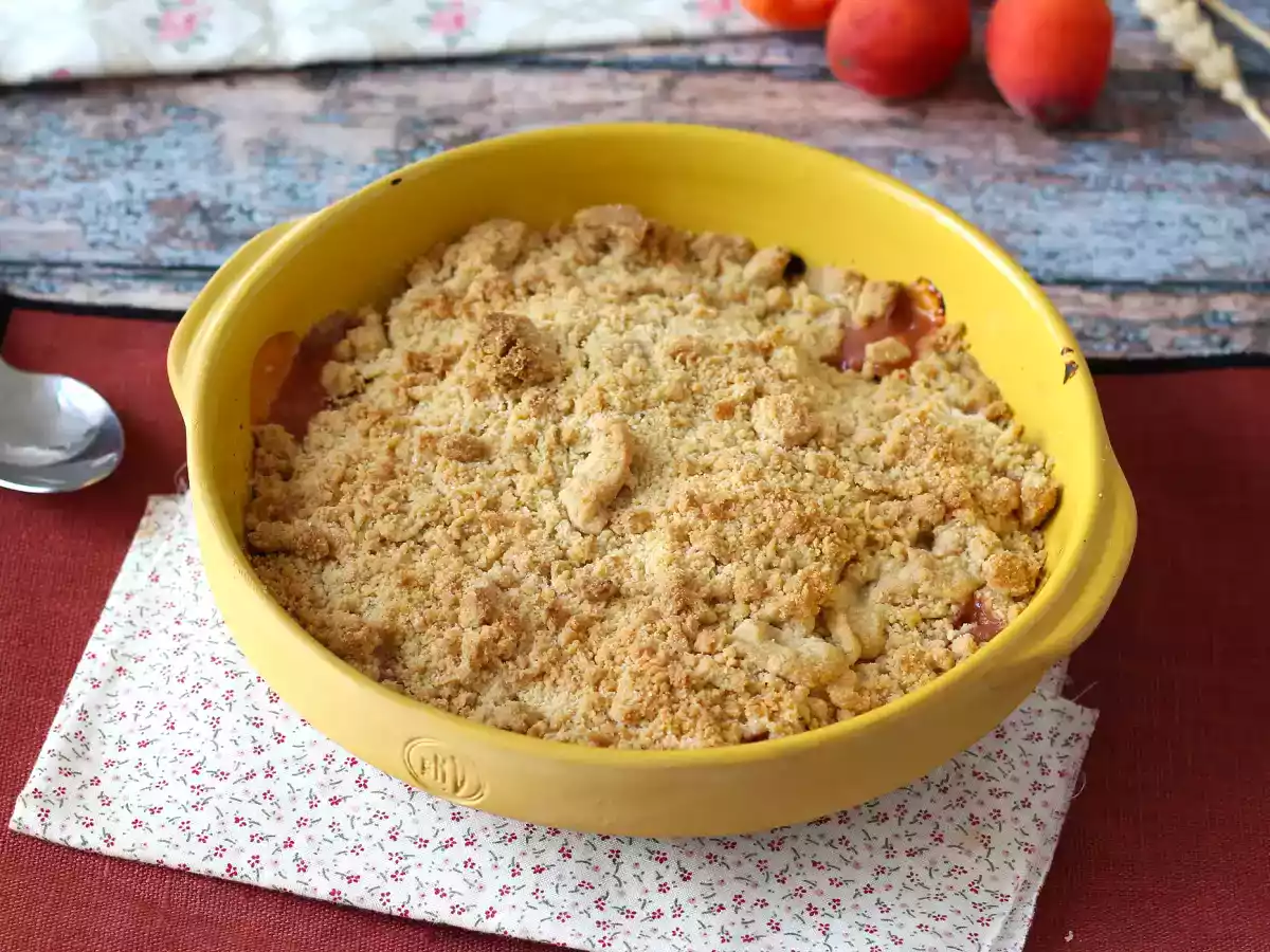 Crumble aux abricots - photo 2