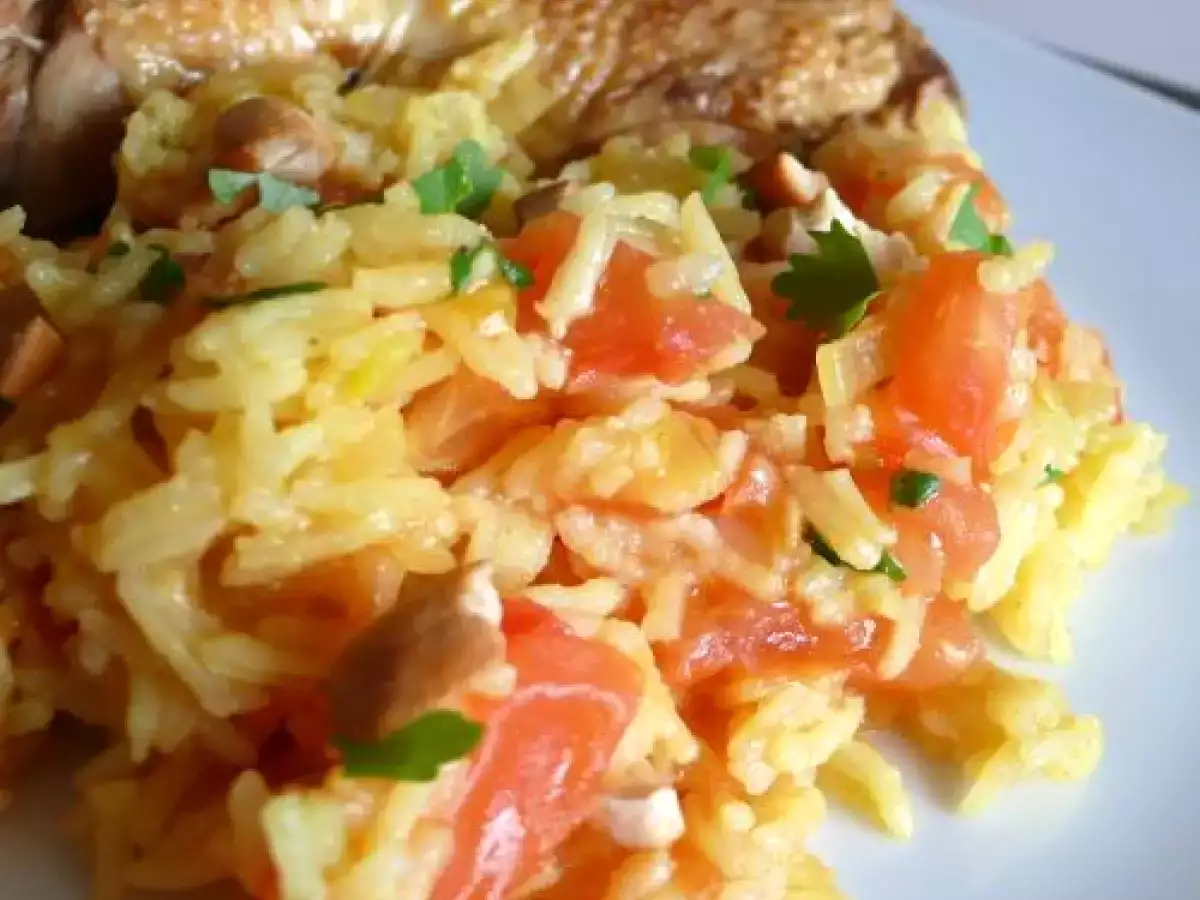 Cuisses de poulet au riz jaune et noix de cajou - photo 3