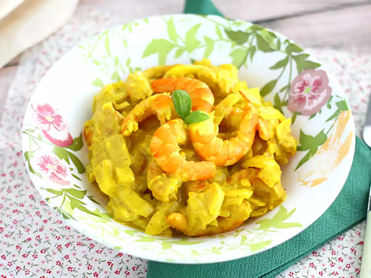 Curry de crevettes au lait de coco express - photo 2