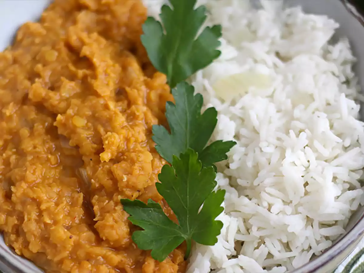 Dahl de lentilles corail facile - photo 2