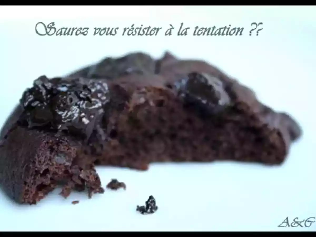Des Cookies tout chocolat outrageusement délicieux ou outrageous sans en manger un seul - photo 4