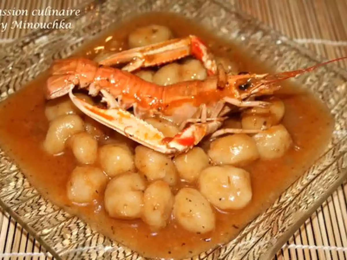 Dombrés de langoustines