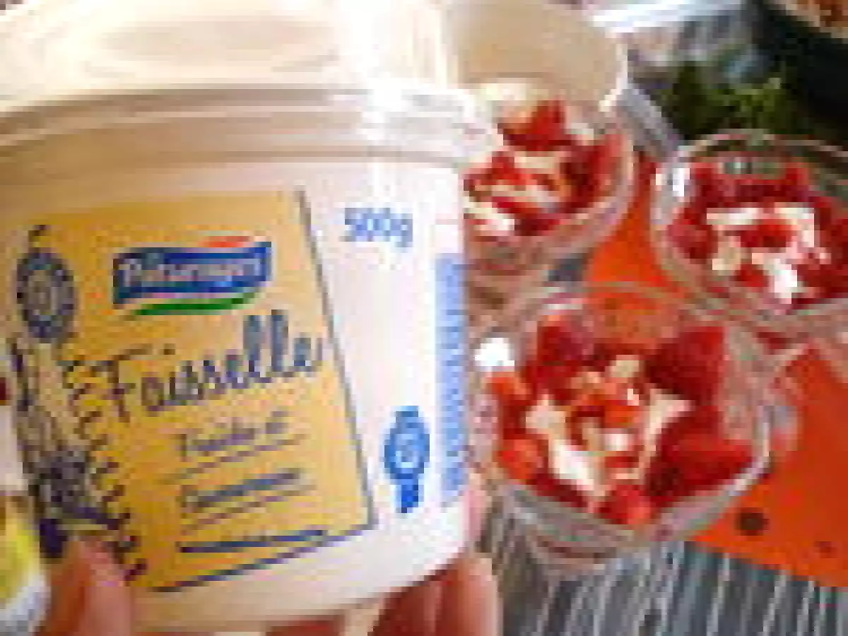 Douceur de fraises au fromage blanc (dessert léger et gourmand) - photo 5