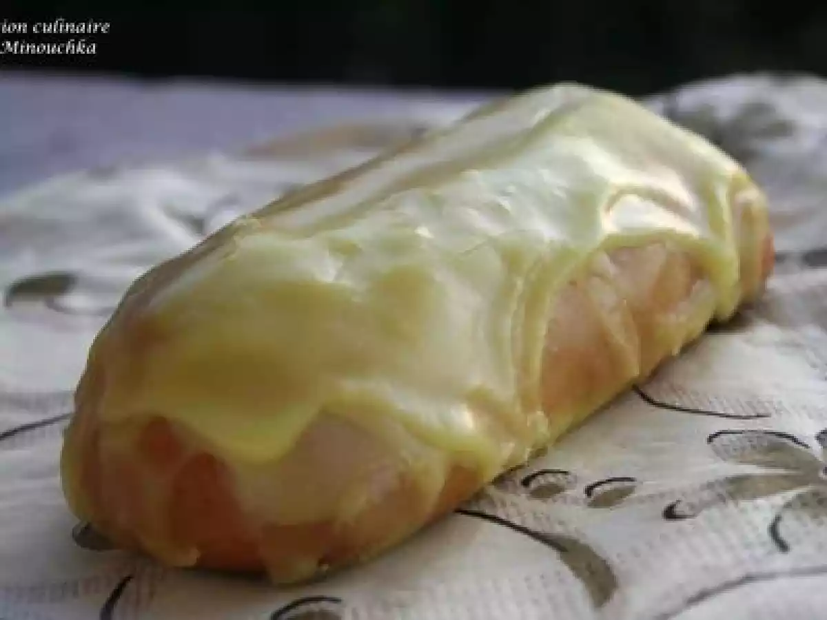Eclairs viennois à la cardamome et citron jaune