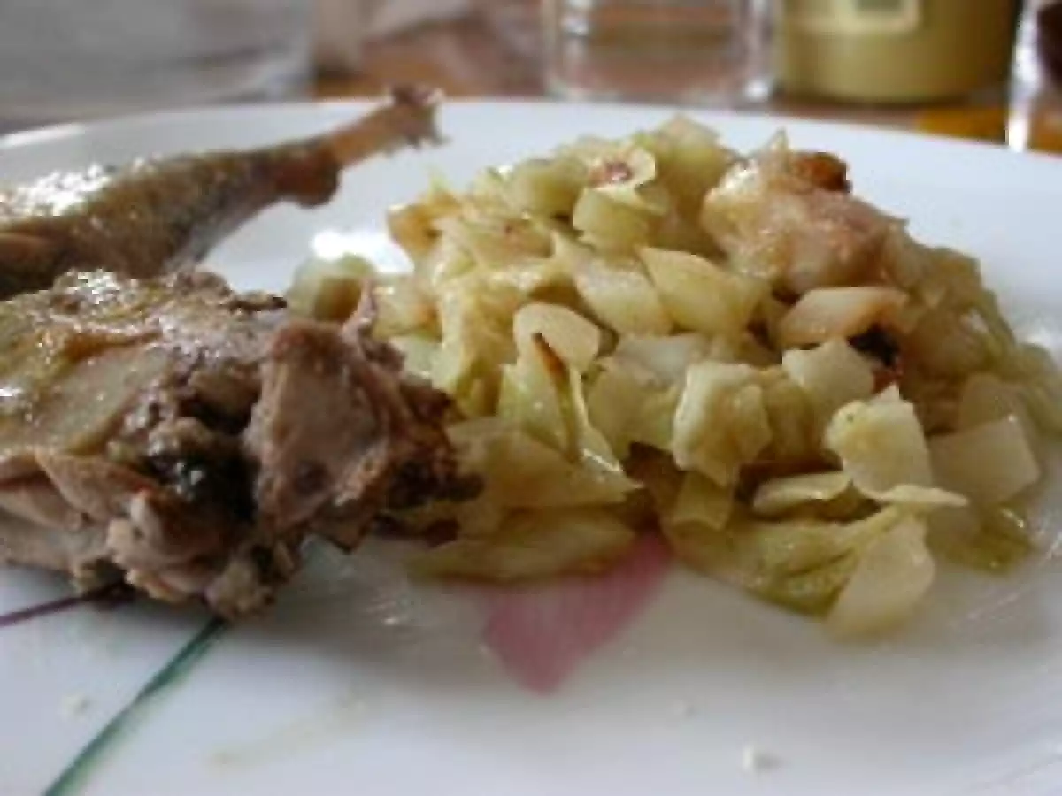 Faisan roti, chou au cumin - photo 8