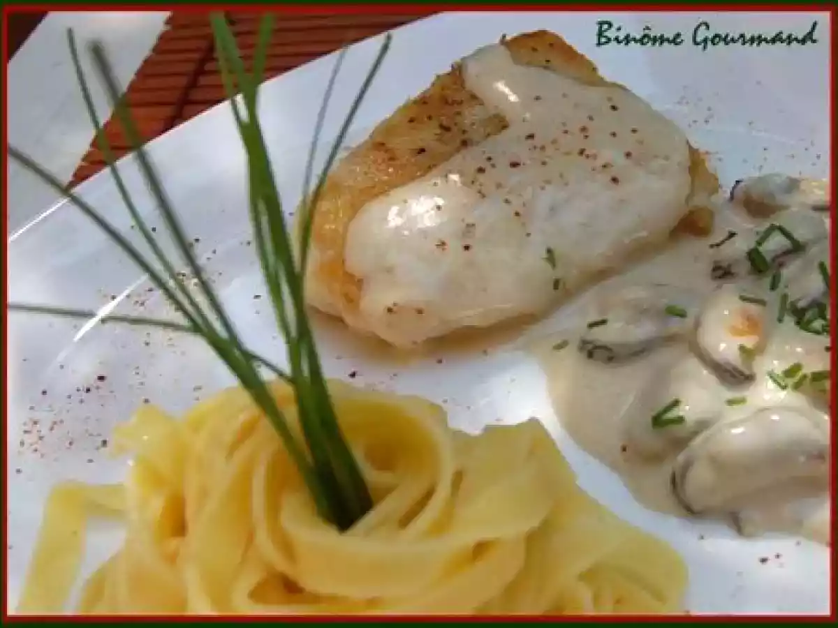 Filet de perche aux fruits de mer