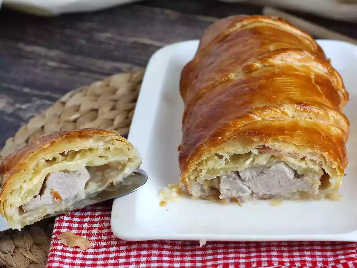 Filet mignon de porc en croûte pas à pas - photo 2