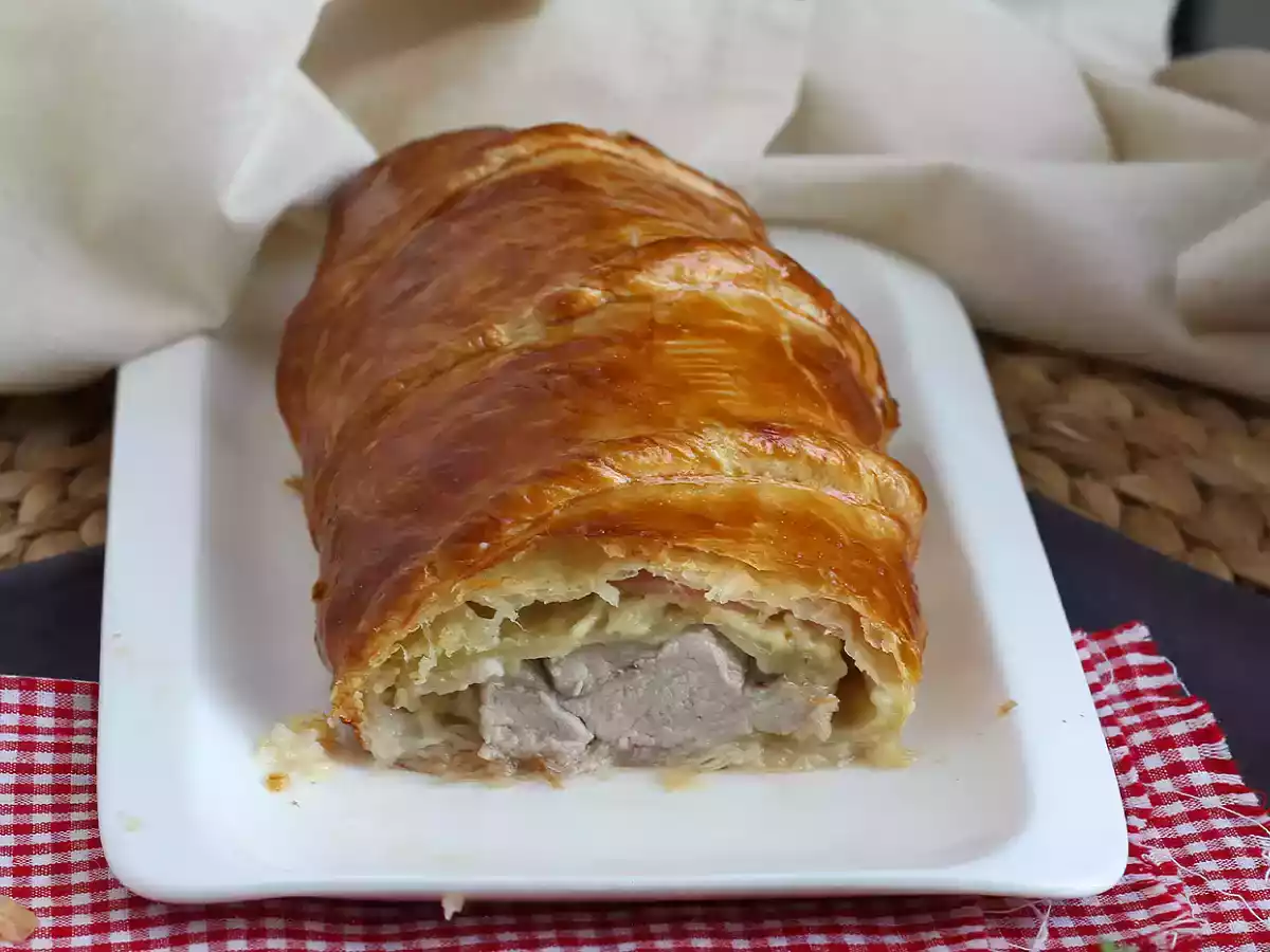 Filet mignon de porc en croûte pas à pas - photo 4