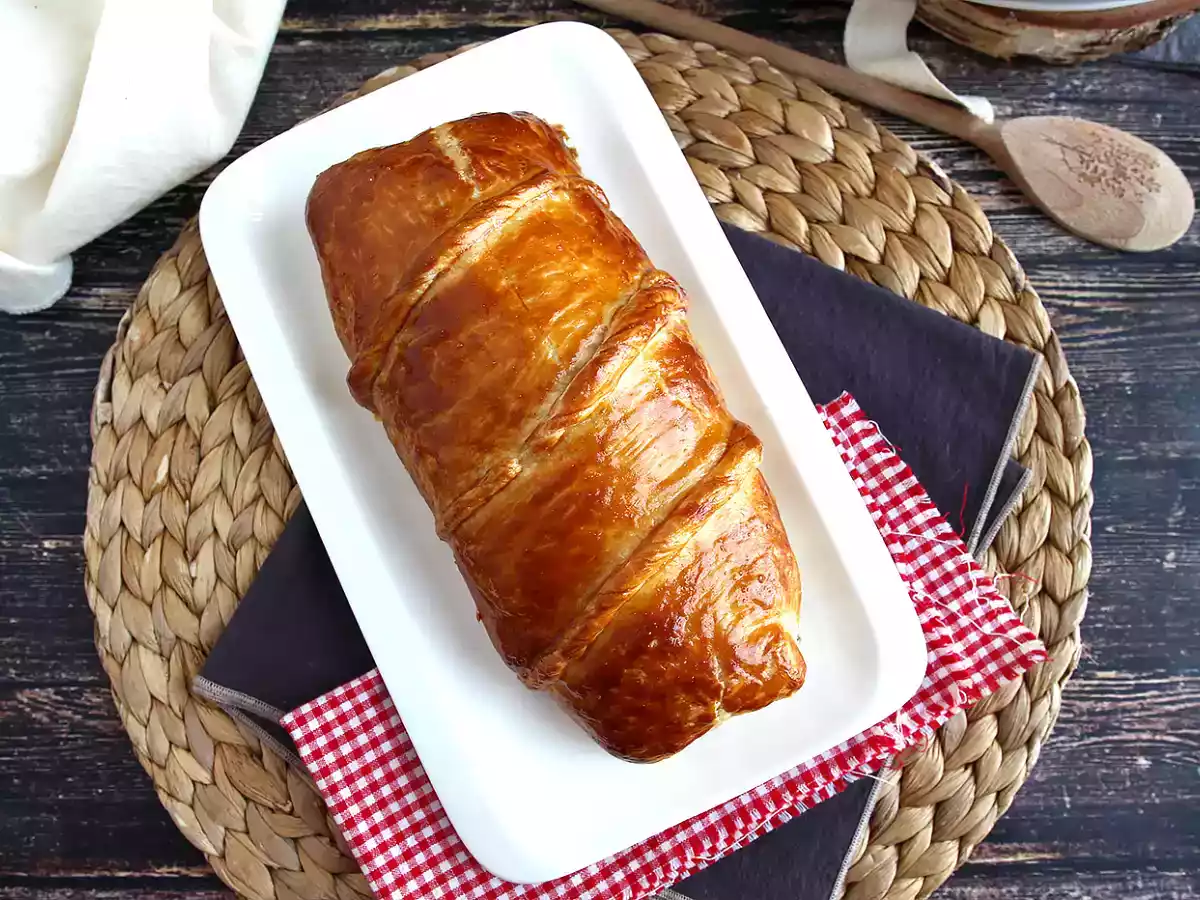 Filet mignon de porc en croûte pas à pas - photo 5