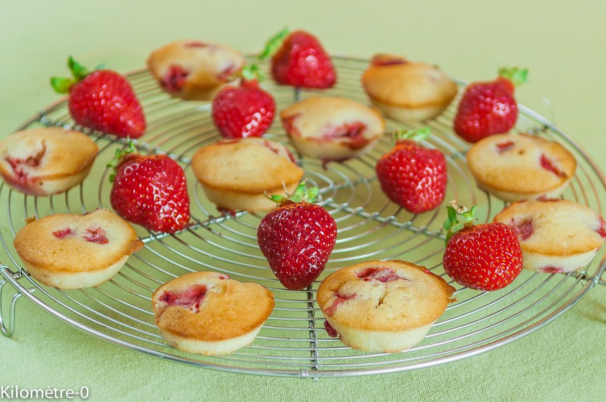 Financiers Printaniers Aux Fraises Recette Ptitchef