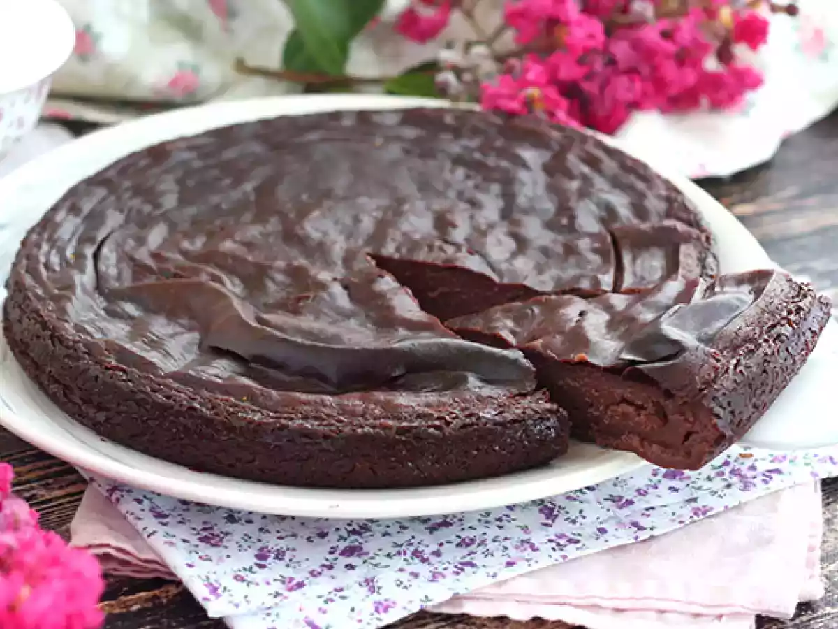 Flan au chocolat (sans gluten)