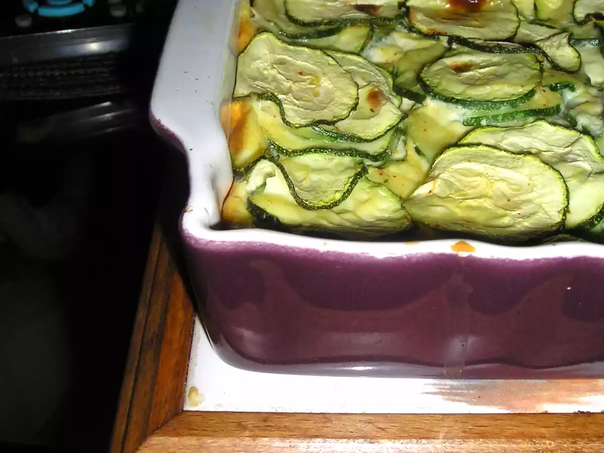 Flan aux courgettes et Flan aux courgettes & jambon blanc