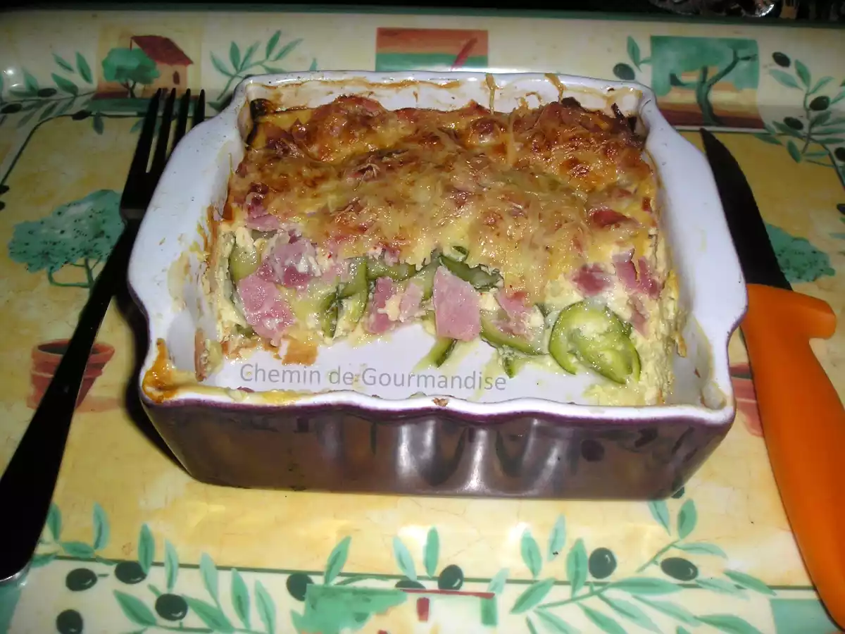 Flan aux courgettes et Flan aux courgettes & jambon blanc - photo 4
